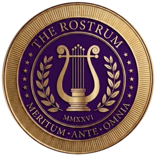 The Rostrum seal — Meritum Ante Omnia, MMXXVI